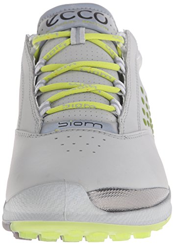 Ecco Womens Golf Biom Hybrid 2 - Zapatos de Golf para Mujer, Color Gris/Amarillo, Talla 41