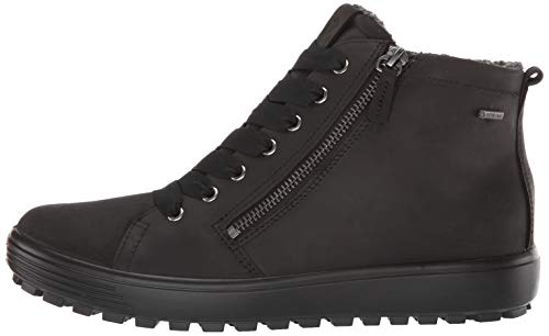 ECCO Womens Soft 7 TRED GTX Hi, Botines Mujer, Negro 2001, 41 EU