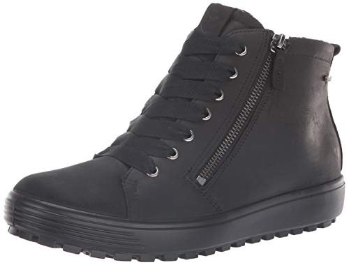 ECCO Womens Soft 7 TRED GTX Hi, Botines Mujer, Negro 2001, 41 EU