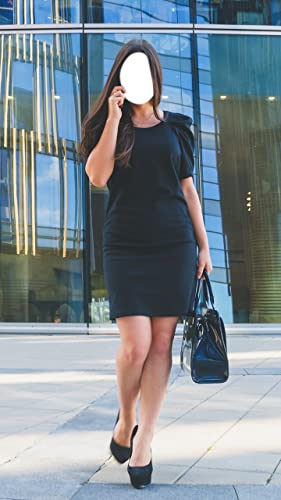 Editor de fotos de mujer de negocios