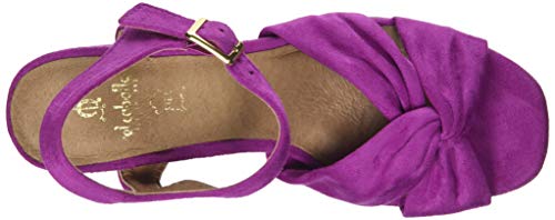 El Caballo Motillejo, Zapato de tacón Mujer, Orquídea, 36 EU