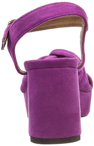 El Caballo Motillejo, Zapato de tacón Mujer, Orquídea, 36 EU