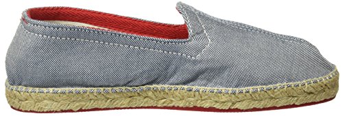 El Ganso Oxford, Alpargatas Hombre, Azul (Bicolor Celeste Blanco), 41 EU