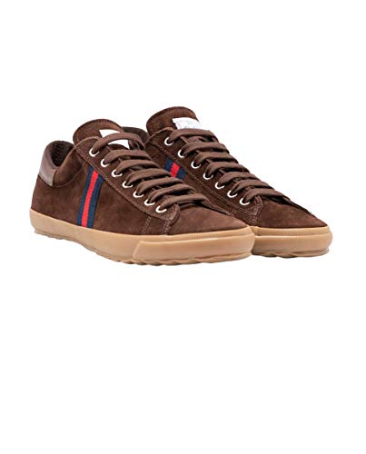 El Ganso Zapatilla Low Top Ante Marrón