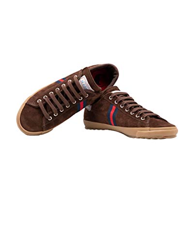 El Ganso Zapatilla Low Top Ante Marrón