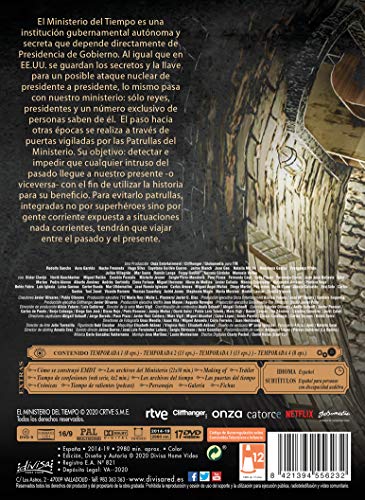 El ministerio del tiempo (Pack T1 a T4) [DVD]