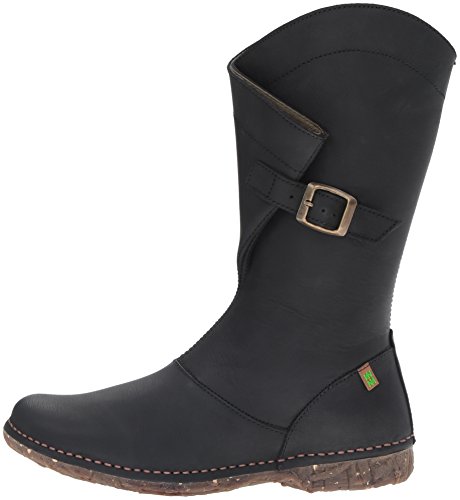 El Naturalista Angkor, Botas Camperas Mujer, Negro (Black Black), 36 EU