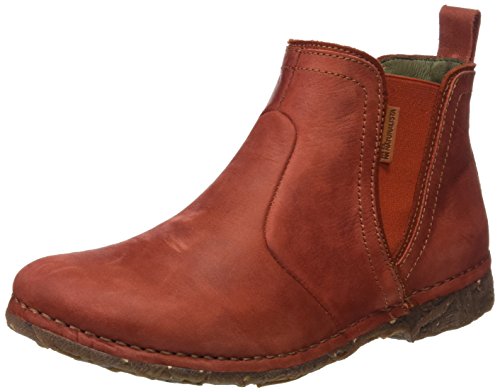 El Naturalista Angkor, Botines para Mujer, Rojo (Caldera), 39 EU