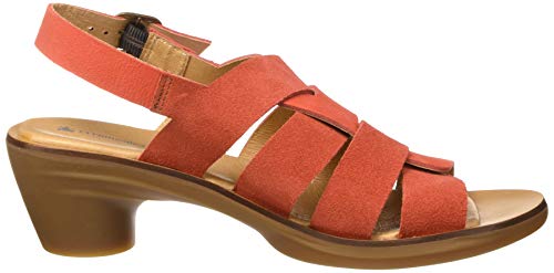 El Naturalista Aqua, Sandalias con Punta Abierta Mujer, Rojo (Coral Coral), 39 EU