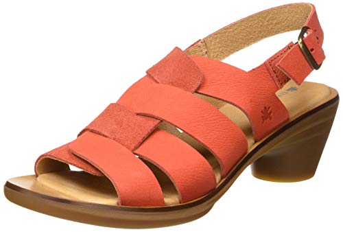 El Naturalista Aqua, Sandalias con Punta Abierta Mujer, Rojo (Coral Coral), 39 EU