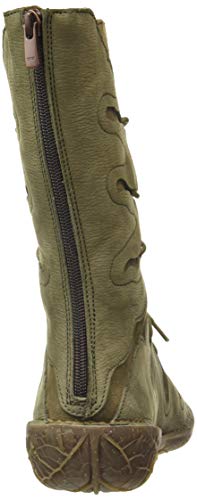 El Naturalista Borago, Bota a la Altura de la Pantorrilla Mujer, Verde (Kaki), 36 EU
