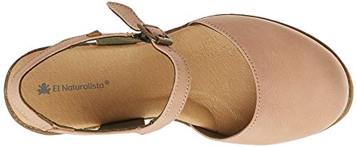 El Naturalista Leaves, Sandalias con Punta Cerrada Mujer, Rosa (Candy Candy), 40 EU