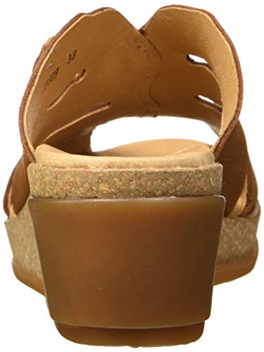 El Naturalista Leaves, Zuecos Mujer, Marrón (Wood Wood), 42 EU