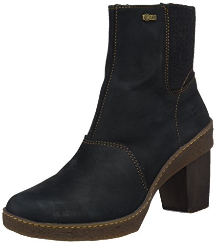 El Naturalista Lichen, Botines Mujer, Negro (Black), 41 EU