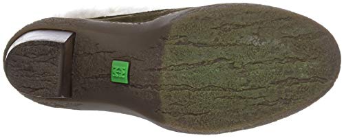 El Naturalista Lichen, Botines Mujer, Verde (Kaki Kaki), 41 EU
