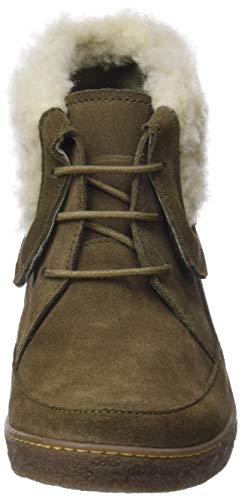 El Naturalista Lichen, Botines Mujer, Verde (Kaki Kaki), 41 EU