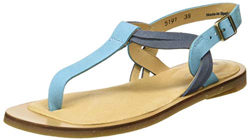 El Naturalista N5191, Sandalia Mujer, Turquesa, 38 EU