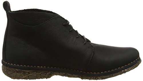 El Naturalista N974 Pleasant Black/Angkor, Zapatos de Cordones Oxford para Mujer, Negro (Black Black), 36 EU