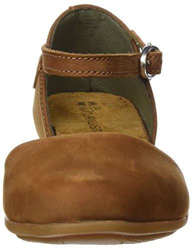 El Naturalista ND54 Pleasant Stella, Sandalia con Pulsera para Mujer, Marrón (Wood Wood), 37 EU