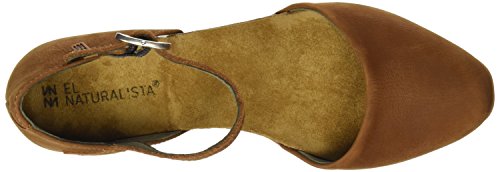 El Naturalista ND54 Pleasant Stella, Sandalia con Pulsera para Mujer, Marrón (Wood Wood), 37 EU