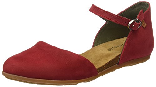El Naturalista ND54 Pleasant Stella, Sandalia con Pulsera para Mujer, Rojo (Tibet Tibet), 36 EU