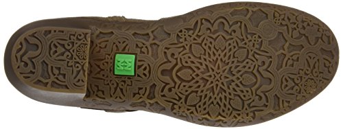 El Naturalista Ng16 Lux Suede-Pleasant Alhambra, Botines Mujer, Verde (Land), 39 EU