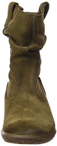 El Naturalista NG17, Botas Cortas Mujer, Verde (Kaki), 38 EU