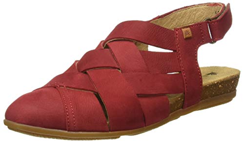 El Naturalista Stella, Sandalias con Punta Cerrada Mujer, Rojo (Tibet Tibet), 37 EU