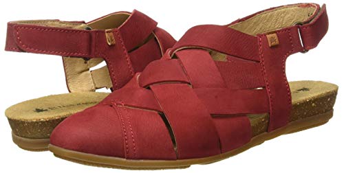 El Naturalista Stella, Sandalias con Punta Cerrada Mujer, Rojo (Tibet Tibet), 37 EU