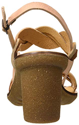 El Naturalista Trivia, Zapatos de tacón con Punta Abierta para Mujer, Rosa (Candy Mixed Candy Mixed), 38 EU