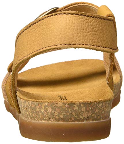 El Naturalista Zumaia, Sandalias con Punta Abierta para Mujer, Amarillo Curry Mixed Curry Mixed, 39 EU