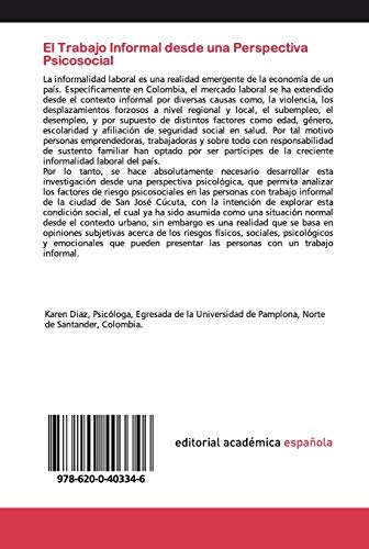 El Trabajo Informal desde una Perspectiva Psicosocial: Factores de Riesgos Psicosociales en zapaterías satélites ubicadas en el Barrio Loma de Bolívar, Cúcuta, Colombia