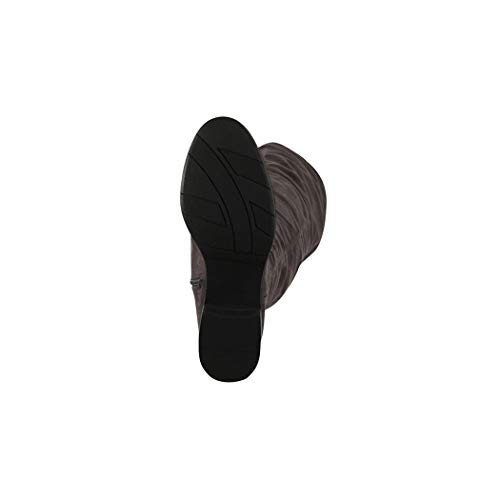 Elara Botas Mujer Overknee sobre Rodilla Chunkyrayan Gris MR-1 Grey-37