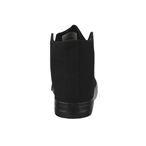 Elara Zapatillas Deportivas Unisex Hombre y Mujer Textil High Top Textil Chunkyrayan Todo Negro ZY9031-12-Allblack-41