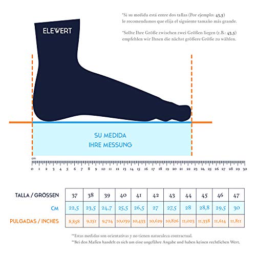 ELEWERT® - NATURAL-W1GREY-GREEN - Zapatillas para casa, Confort, Unisex, Interior, Exterior, Suela de Caucho, Plantilla extraíble reciclada, Designed IN Europe, Made IN Spain. Talla 43