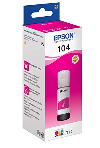 Epson C13T00P340 Tinta 104 magenta 65ml 7500 Lados