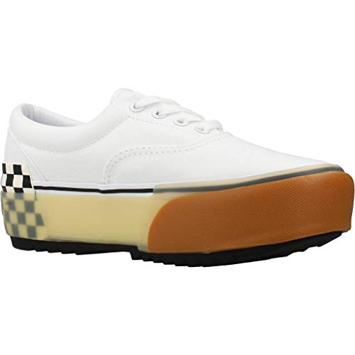 Vans blancas mujer plataforma Clearance