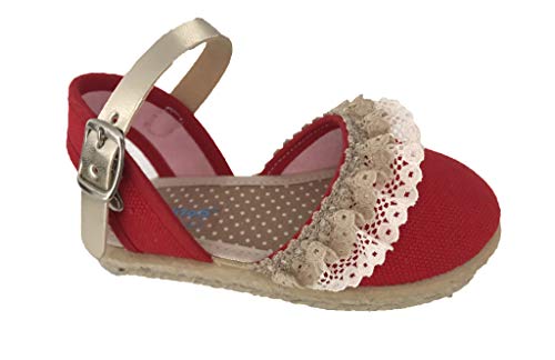 esparteña michu Mod.8015 (28 EU, Rojo)