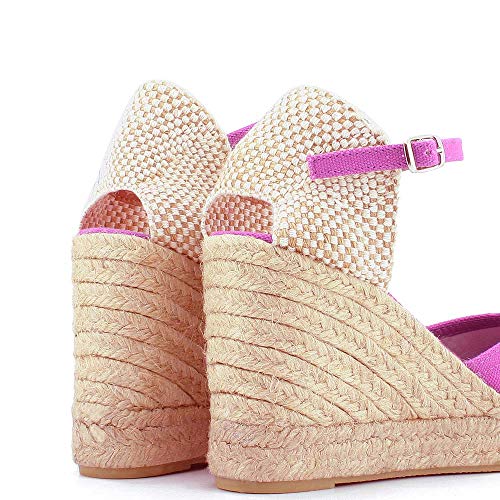 Esparto CUÑA Alta 7 Cuerdas Textil (36, BUGANVILLA)