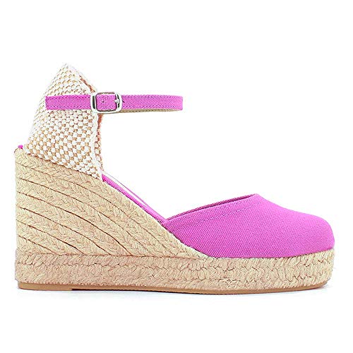 Esparto CUÑA Alta 7 Cuerdas Textil (36, BUGANVILLA)