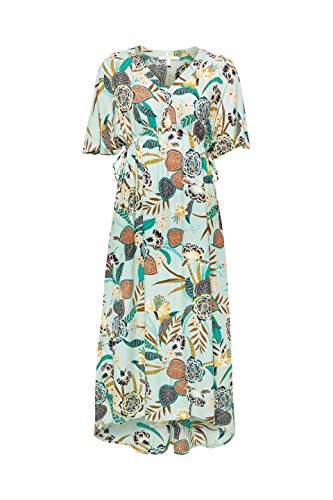 Esprit 059ee1e011 Vestido, Verde (Light Aqua Green 390), 40 (Talla del Fabricante: 38) para Mujer