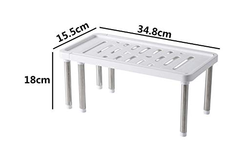 Estante De Almacenamiento De Cocina De Acero Inoxidable Multifuncional, Organizador De Especias, Estante Para Zapatos, Organizador De Gabinete, Soportes De Almacenamiento De Cocina