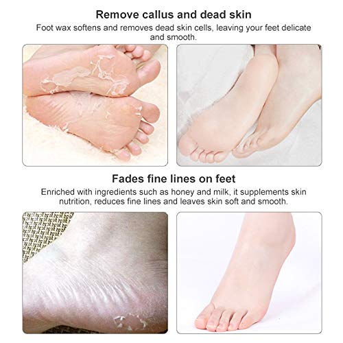 Exfoliante Pies, Mascarilla de Pies, Foot Peel Mask, Natural Exfoliantes de Pies Peeling Quita Callos Elimina Piel Muerta Soft Baby Feet para Hombres y Mujeres