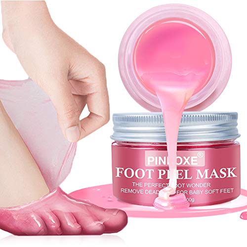 Exfoliante Pies, Mascarilla de Pies, Foot Peel Mask, Natural Exfoliantes de Pies Peeling Quita Callos Elimina Piel Muerta Soft Baby Feet para Hombres y Mujeres