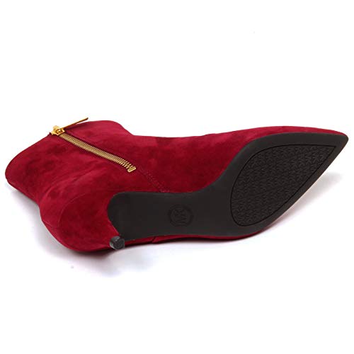 F5730 Tronchetto Donna Dark Red MICHAEL KORS Blaine Flex Boot Shoe Woman [39]