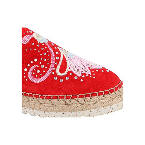 FABIOLAS HANDCRAFTED IN SPAIN BY CALZADOS ZEL´S Alpargata babucha serraje - Fuego, 39, FRESH, BABUCHAS