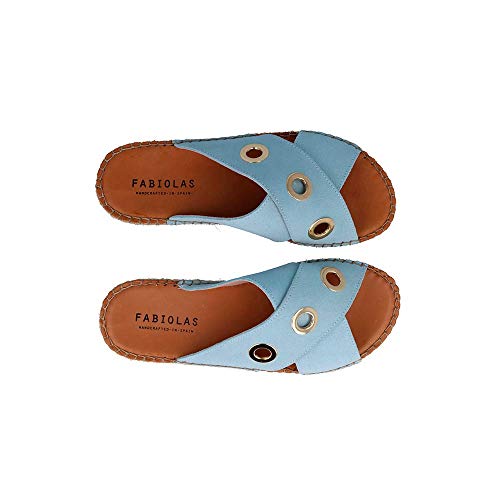 FABIOLAS HANDCRAFTED IN SPAIN BY CALZADOS ZEL´S Alpargata sandalia serraje - Caribe, 38, FRESH, PLANAS