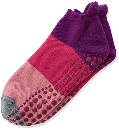Falke Colour Block Catspads Calcetines, Rosa (Crocus 6962), 4-5 años (Talla del fabricante: 27-30) para Niñas
