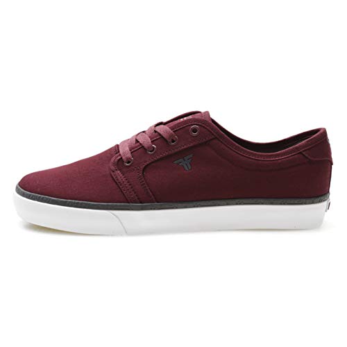 Fallen Forte. Zapatilla de Skate, Hombre. (45 EU, Crimson/Gray)