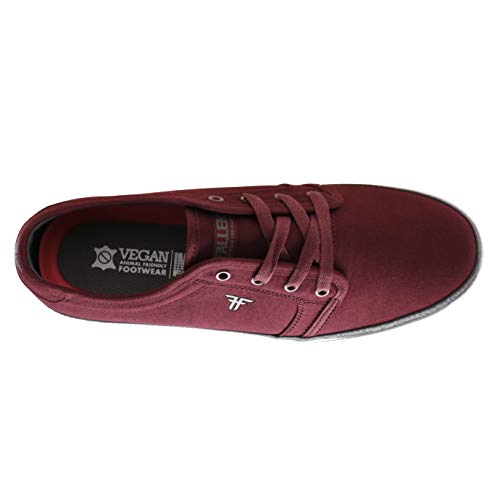 Fallen Forte. Zapatilla de Skate, Hombre. (45 EU, Crimson/Gray)